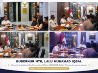 Gubernur NTB Saat Menerima Audiensi