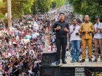 Suasana Demo MBG di NTB