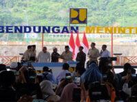 Peresmian Bendungan Meninting