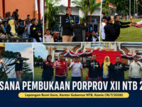 Suasana Pembukaan PORPROV XII NTB 2026