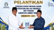 Pelantikan DPC PERSAGI LOMBOK TIMUR